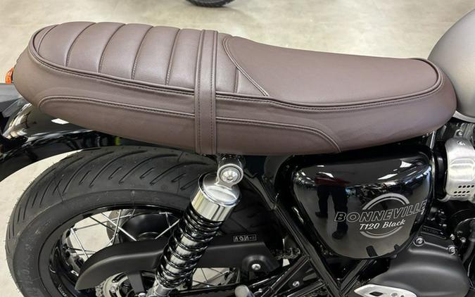 2026 Triumph Bonneville T120 Black Matt Silver Ice