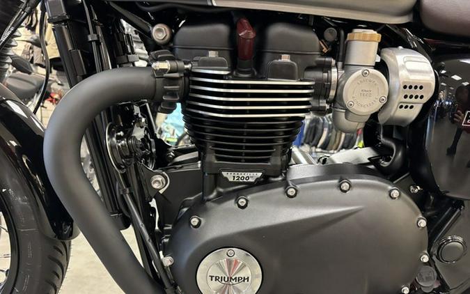 2026 Triumph Bonneville T120 Black Matt Silver Ice