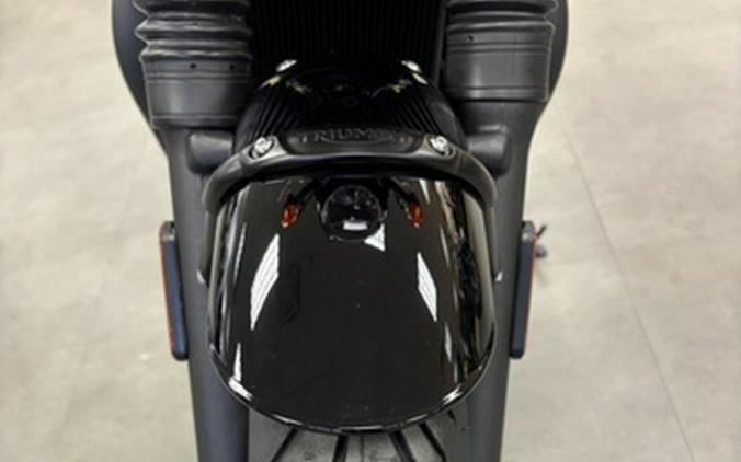 2026 Triumph Bonneville T120 Black Matt Silver Ice