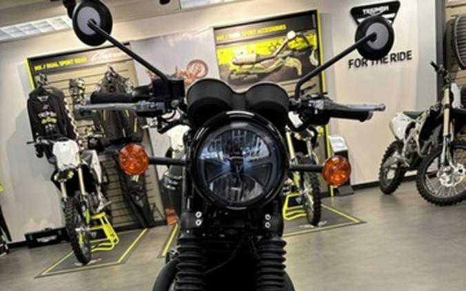 2026 Triumph Bonneville T120 Black Matt Silver Ice