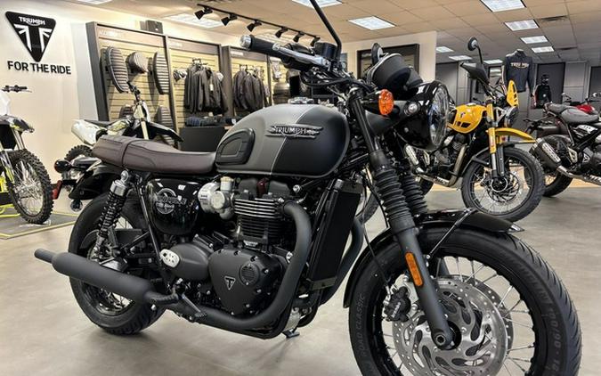 2026 Triumph Bonneville T120 Black Matt Silver Ice