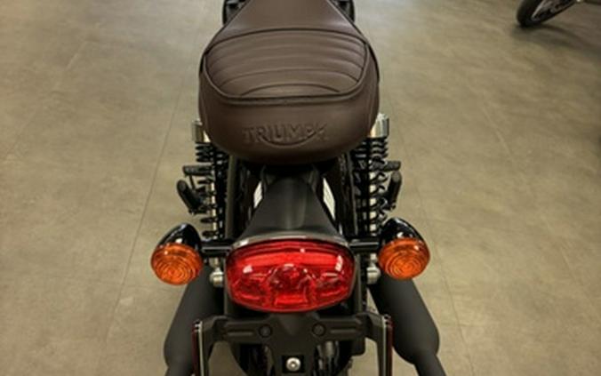 2026 Triumph Bonneville T120 Black Matt Silver Ice