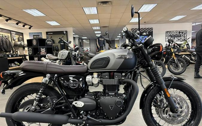 2026 Triumph Bonneville T120 Black Matt Silver Ice