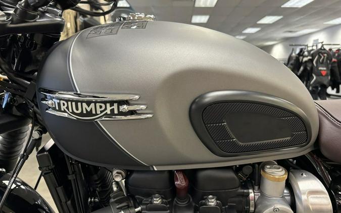 2026 Triumph Bonneville T120 Black Matt Silver Ice