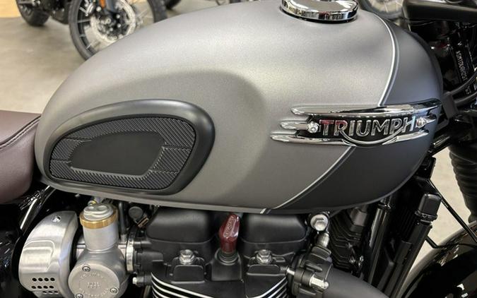 2026 Triumph Bonneville T120 Black Matt Silver Ice