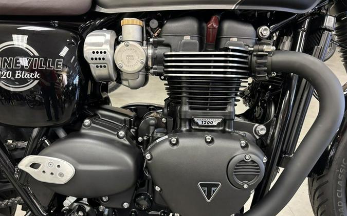 2026 Triumph Bonneville T120 Black Matt Silver Ice