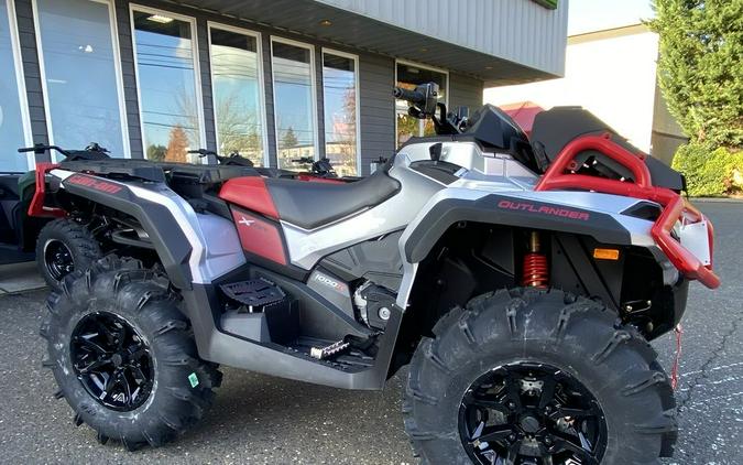 2024 Can-Am® Outlander X mr 1000R Hyper Silver & Legion Red