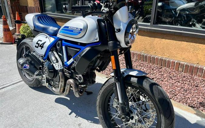 2020 Ducati Scrambler Cafe Racer Silver Ice Matte