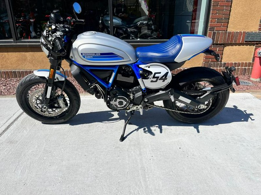 2020 Ducati Scrambler Cafe Racer Silver Ice Matte