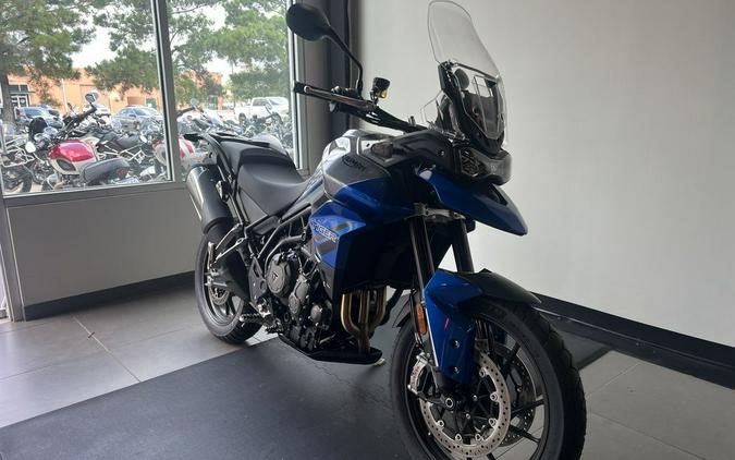 2023 Triumph Tiger 850 Sport Graphite Caspian Blue