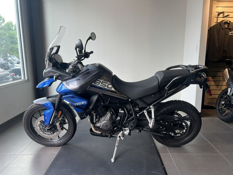 2023 Triumph Tiger 850 Sport Graphite Caspian Blue