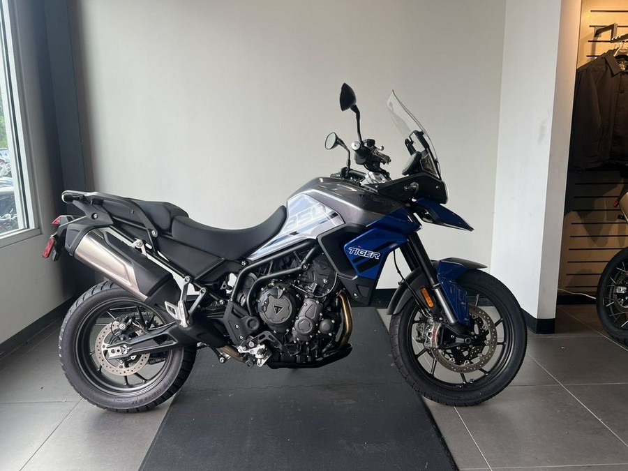 2023 Triumph Tiger 850 Sport Graphite Caspian Blue