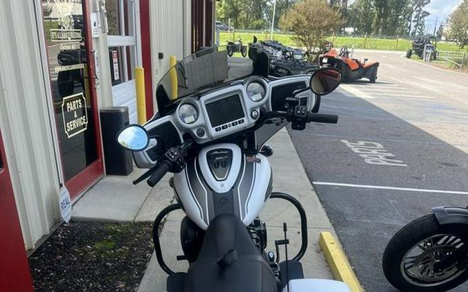 2024 Indian Motorcycle® Chieftain® Dark Horse® Ghost White Metallic Smoke