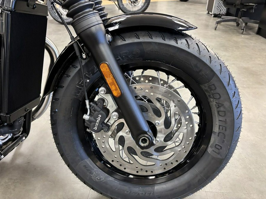 2026 Triumph Bonneville Bobber Jet Black