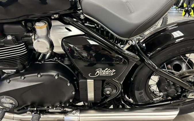 2026 Triumph Bonneville Bobber Jet Black