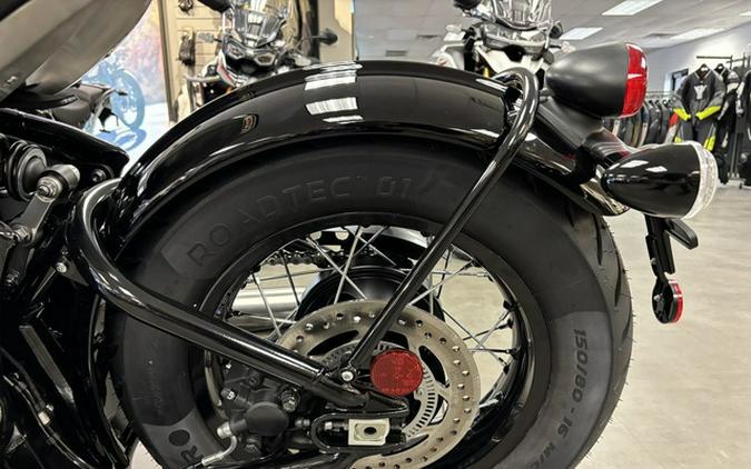 2026 Triumph Bonneville Bobber Jet Black