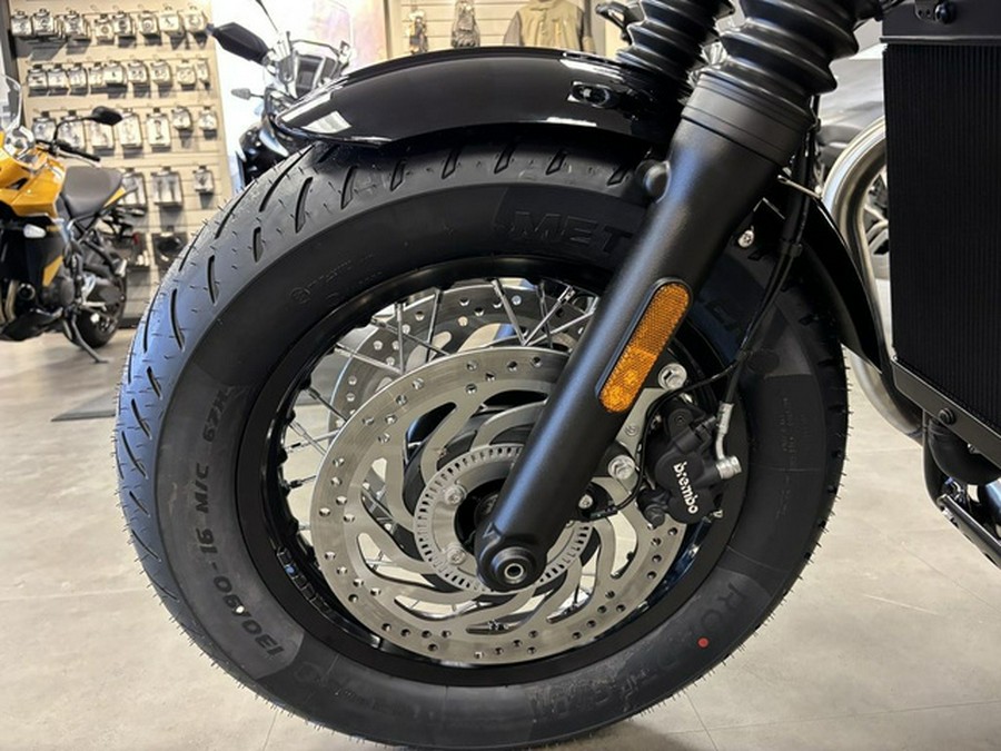 2026 Triumph Bonneville Bobber Jet Black
