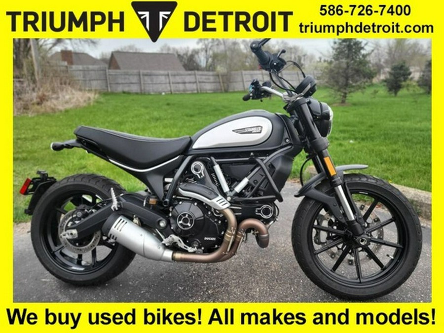 2023 Ducati Scrambler Icon Dark Matt Black