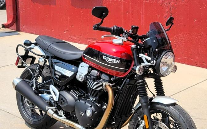 2020 Triumph Speed Twin 1200 Korosi Red/Storm Grey