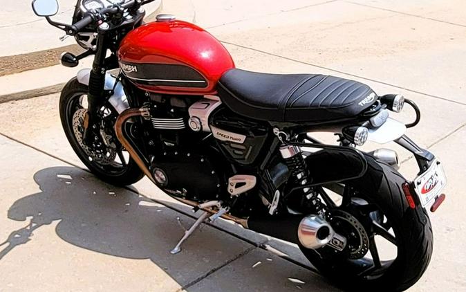 2020 Triumph Speed Twin 1200 Korosi Red/Storm Grey