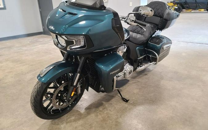 2026 Indian Pursuit Limited 112 W/Powerband Audio Cascade Gre