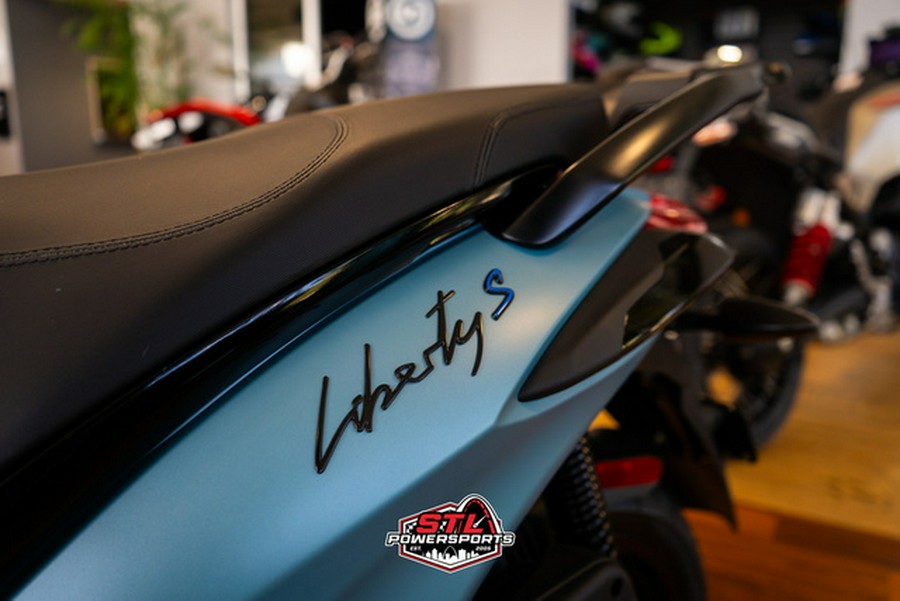 2026 Piaggio Liberty 50 S - BLU ARDESIA
