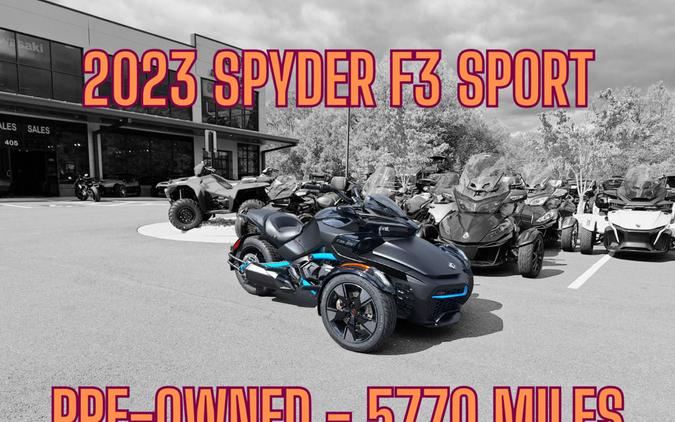 2023 Can-Am® Spyder F3-S Special Series - Pre-Owned