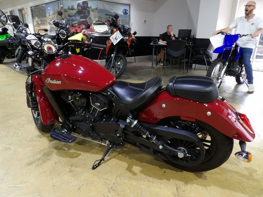 2017 Indian Scout Sixty ABS Indian Motorcycle Red