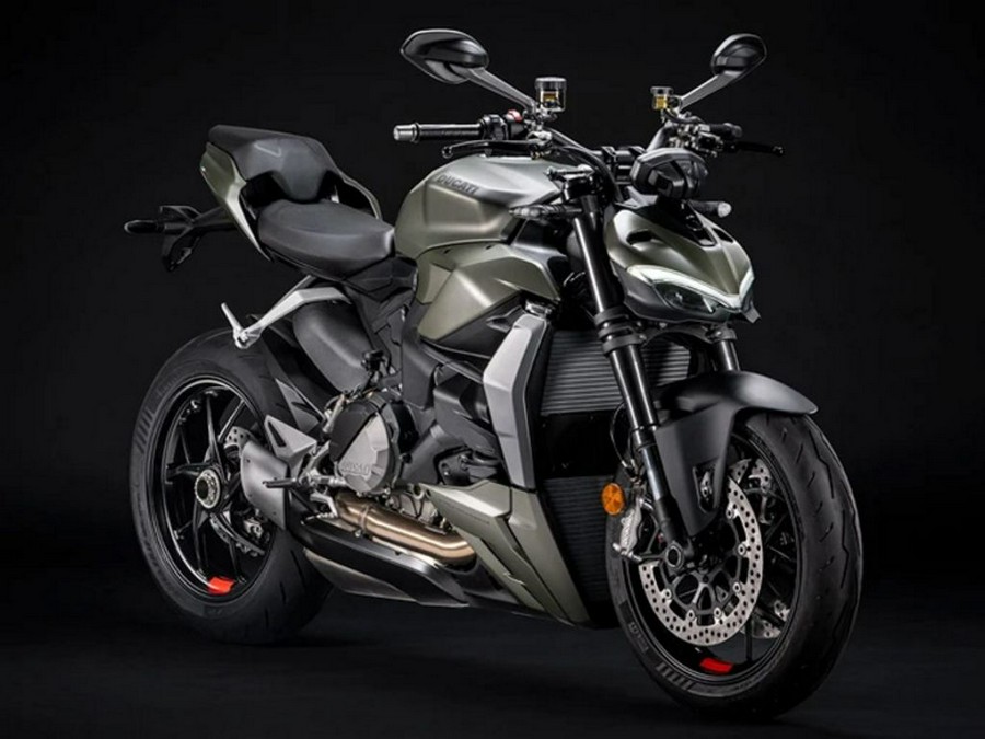 2024 Ducati Streetfighter V2 Storm Green