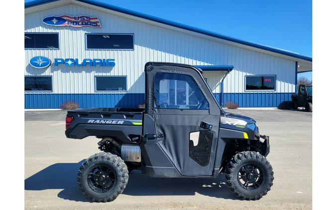 2023 Polaris Industries RANGER XP 1000 Premium Super Graphite with Lifted Lime Accents