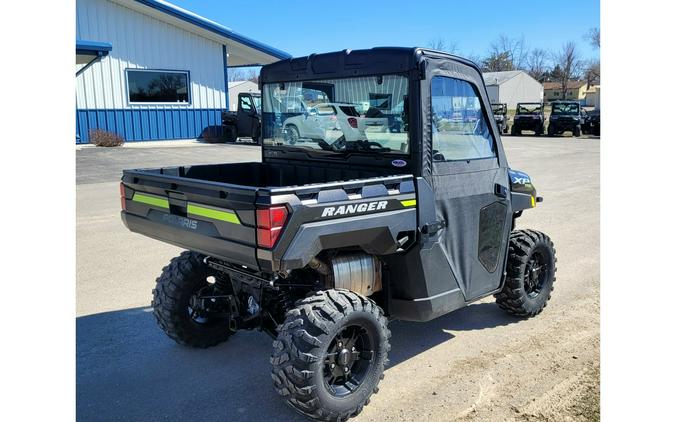 2023 Polaris Industries RANGER XP 1000 Premium Super Graphite with Lifted Lime Accents