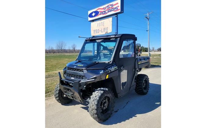 2023 Polaris Industries RANGER XP 1000 Premium Super Graphite with Lifted Lime Accents