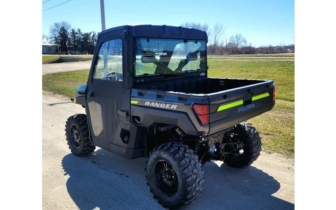 2023 Polaris Industries RANGER XP 1000 Premium Super Graphite with Lifted Lime Accents