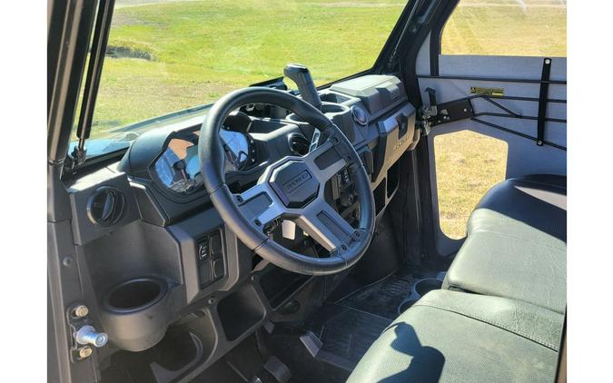 2023 Polaris Industries RANGER XP 1000 Premium Super Graphite with Lifted Lime Accents