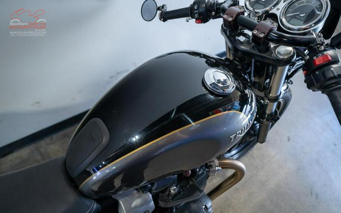 2017 Triumph Street Cup Jet Black/Silver Ice