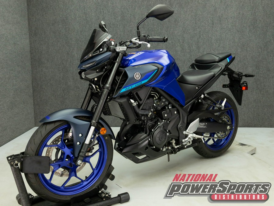 2022 YAMAHA MT03 300 W/ABS