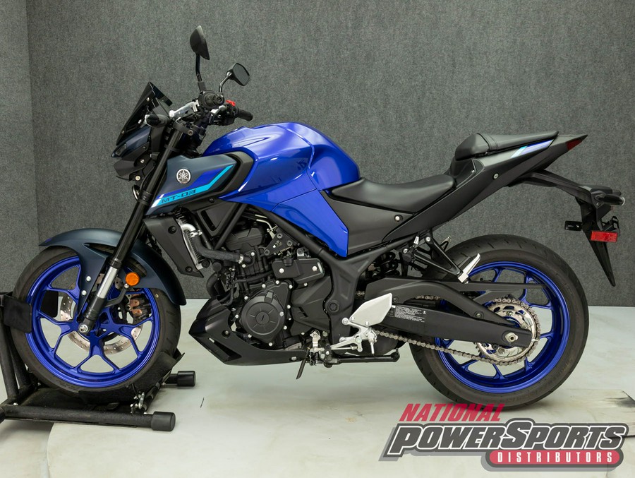 2022 YAMAHA MT03 300 W/ABS