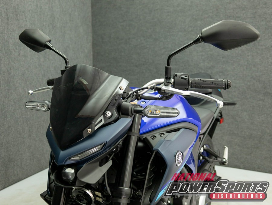 2022 YAMAHA MT03 300 W/ABS