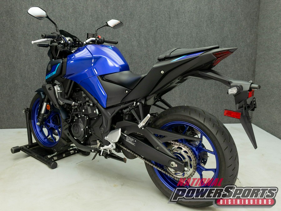 2022 YAMAHA MT03 300 W/ABS