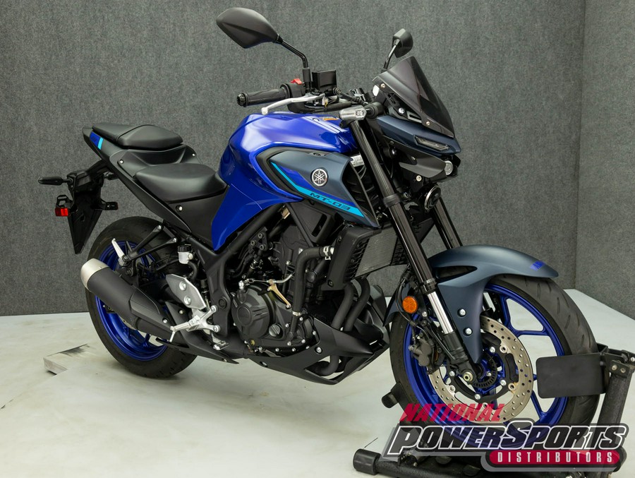 2022 YAMAHA MT03 300 W/ABS