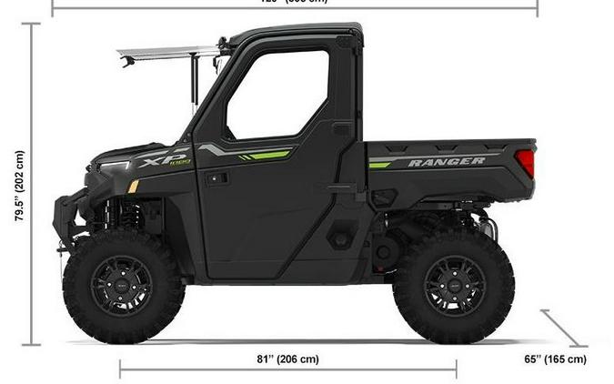 2023 Polaris Industries RANGER XP 1000 NorthStar Edition Ultimate Super Graphite with Lifted Lime Accents - Ride Command Pac