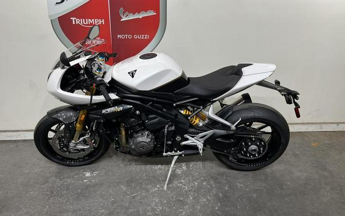 2023 Triumph Speed Triple 1200 RR Crystal White / Storm Grey