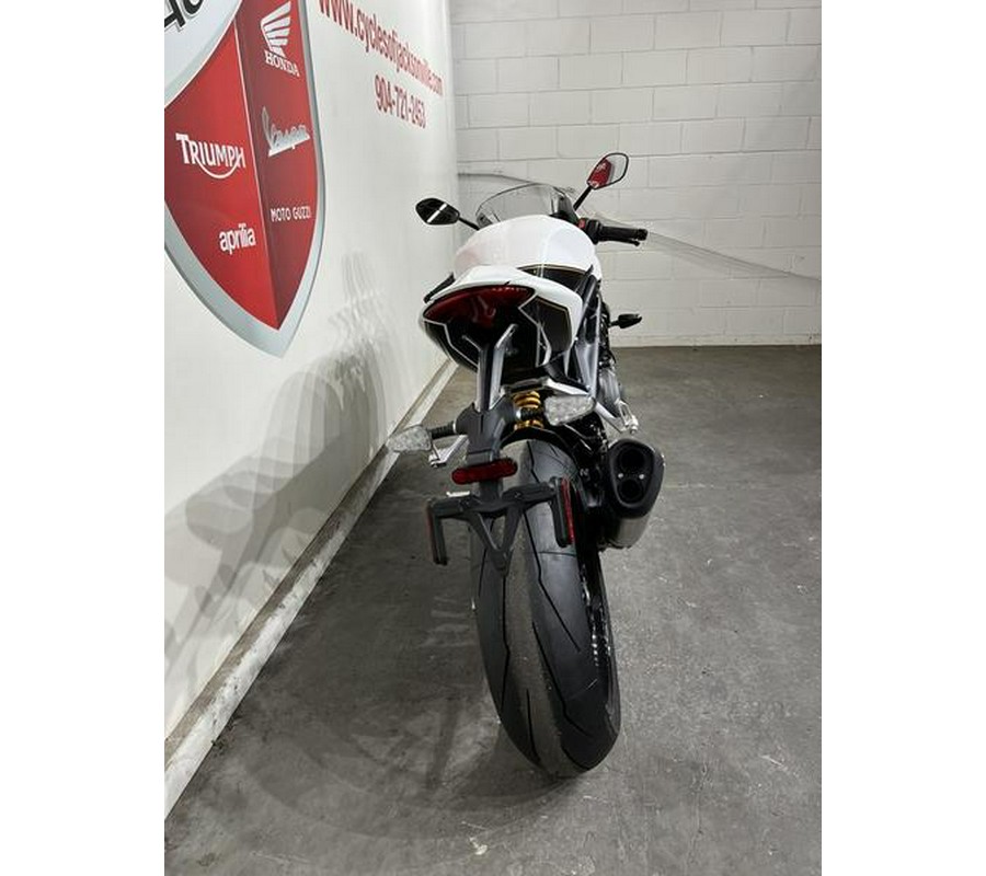 2023 Triumph Speed Triple 1200 RR Crystal White / Storm Grey