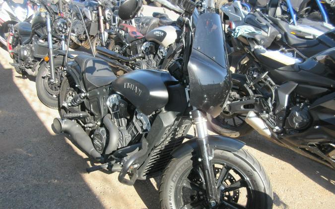 2020 INDIAN MOTORCYCLE SCOUT BOBBER THUNDER BLACK SMOKE ABS 49ST