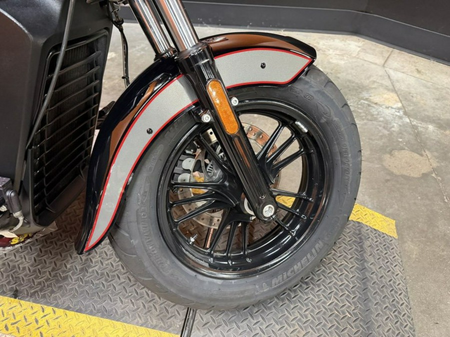2018 Indian Scout Sixty ABS Thunder Black / Titanium Metallic