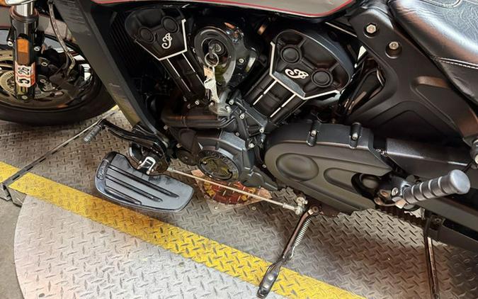 2018 Indian Scout Sixty ABS Thunder Black / Titanium Metallic