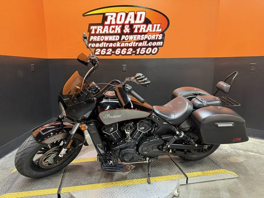 2018 Indian Scout Sixty ABS Thunder Black / Titanium Metallic