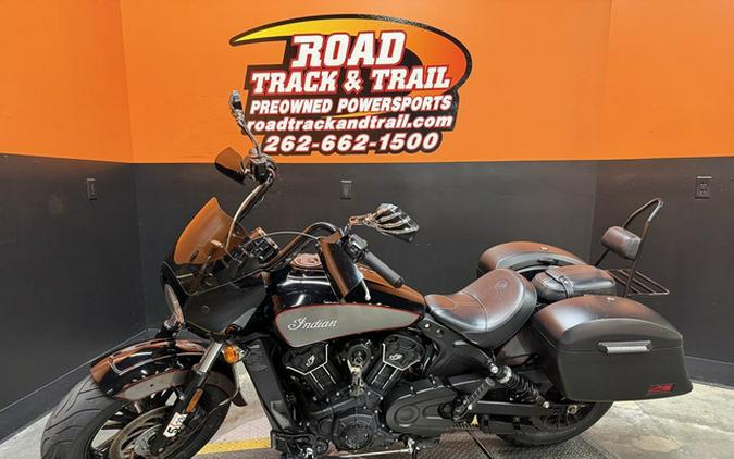 2018 Indian Scout Sixty ABS Thunder Black / Titanium Metallic