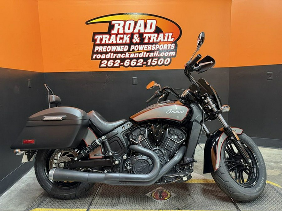2018 Indian Scout Sixty ABS Thunder Black / Titanium Metallic