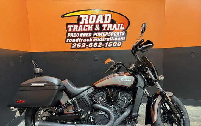 2018 Indian Scout Sixty ABS Thunder Black / Titanium Metallic